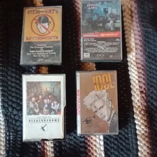 New Wave Cassette Lot, Billy Idol, Frankie Goes To Hollywood, Stray Cats, Men...