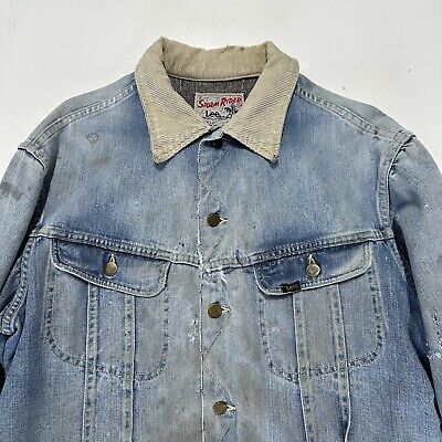 Vintage 1960s Lee Storm Rider Jacket 101LJ 60s Blanket Lined Vintage 1960s Lee Storm Rider Jacket 101LJ 60s Blanket Lined