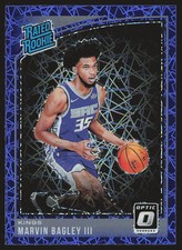 2018-19 Donruss Optic #168 Marvin Bagley III Blue Velocity RC