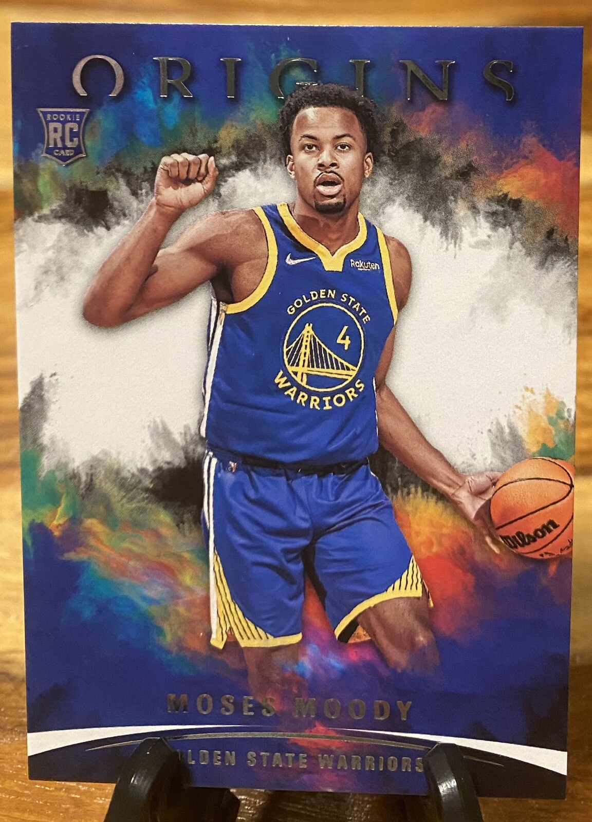2021-22 Panini Origins Moses Moody #64 Rookie RC - Golden State Warriors