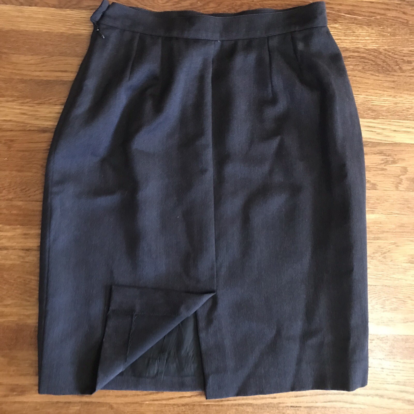 Gonna Yves Saint Laurent Lana Grigia 14 Francia