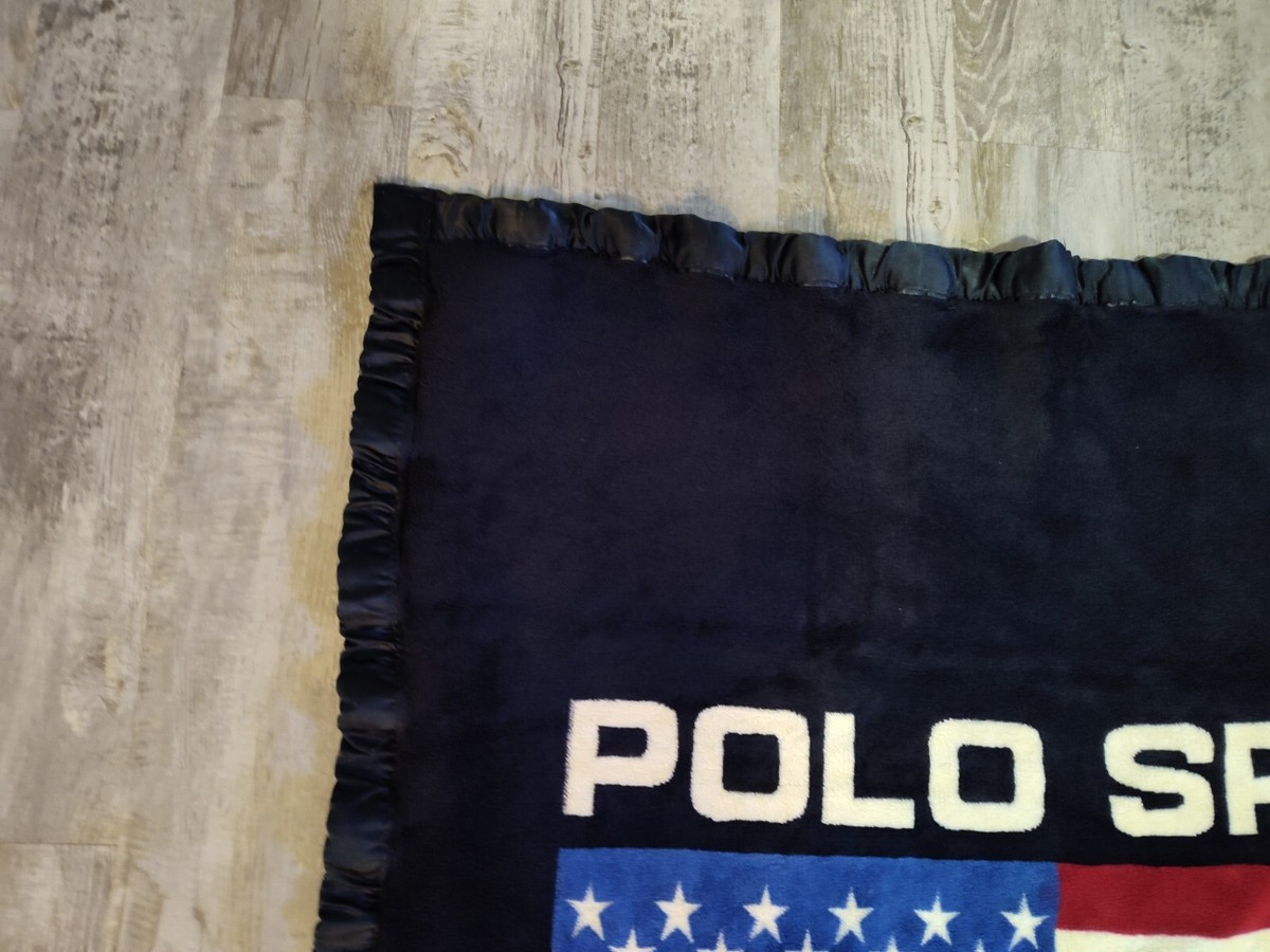 ラルフローレン　アメリカ国旗ブランケット Ralph Lauren アメリカ国旗ブランケット