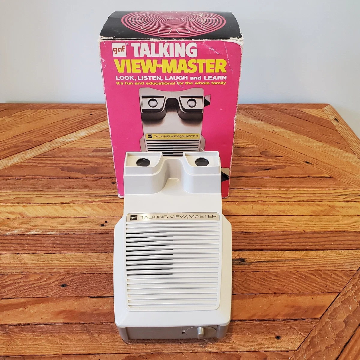Vintage gaf talking store view master