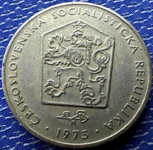 1973 Czechoslovakia 2 Koruny Coin AU UNC #ZK102 - Picture 2 of 2
