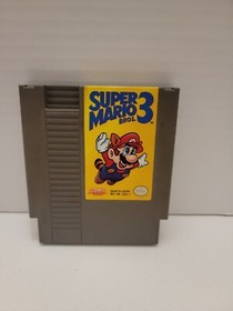 Super Mario Bros. 3 (Nintendo NES, 1990) Authentic w/ Manual Tested & Works