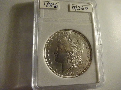 1886  MORGAN-- A  NICE BRILLIANT  COIN-- MS QUALITY ???   (M360))