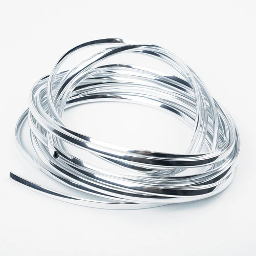 NEW Chrome Moulding Trim Strip Car Door Edge Scratch Guard Protector Cover 6M - Picture 6 of 12