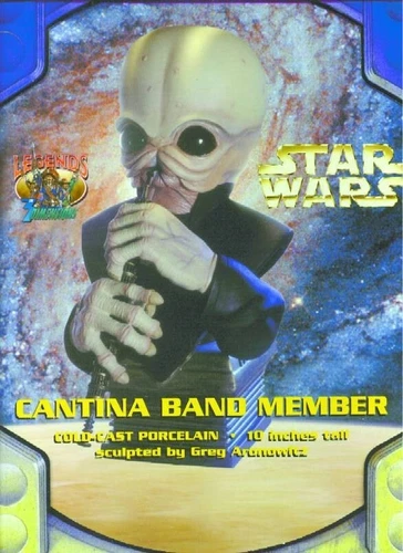 LEGENDS IN 3D STAR WARS CANTINA BAND MEMBER  1/2 SCALE BUST NEW U.S.