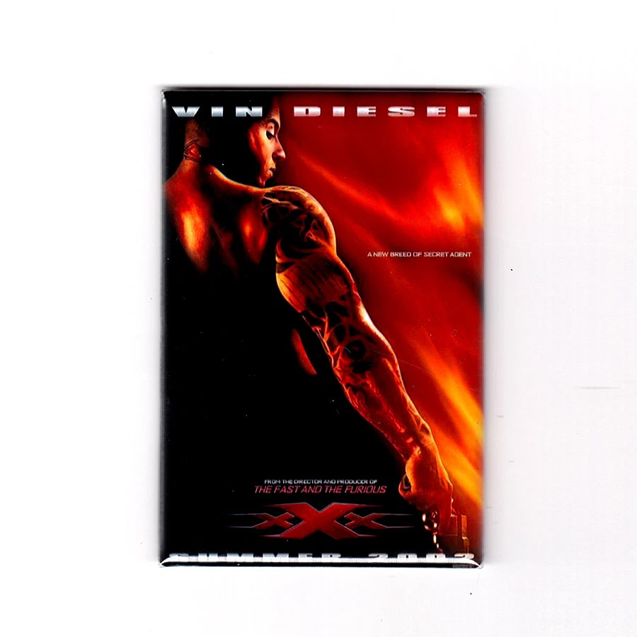 xXx (2002) - 2 x 3 MOVIE POSTER MAGNET vin diesel action triple samuel  jackson | eBay