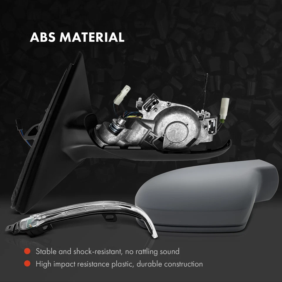 Espejo retrovisor térmico eléctrico Driver LH con intermitente para Audi A4 Quattro A4 S4 2010-2011 Foto 3 de 4