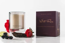Velvet Rose | Hand-poured  Scented Candle | Arcadian Aroma