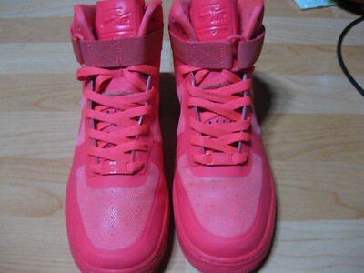 Nike Air Force 1 Hi HYP PRM Solar Red Sz 7 | eBay