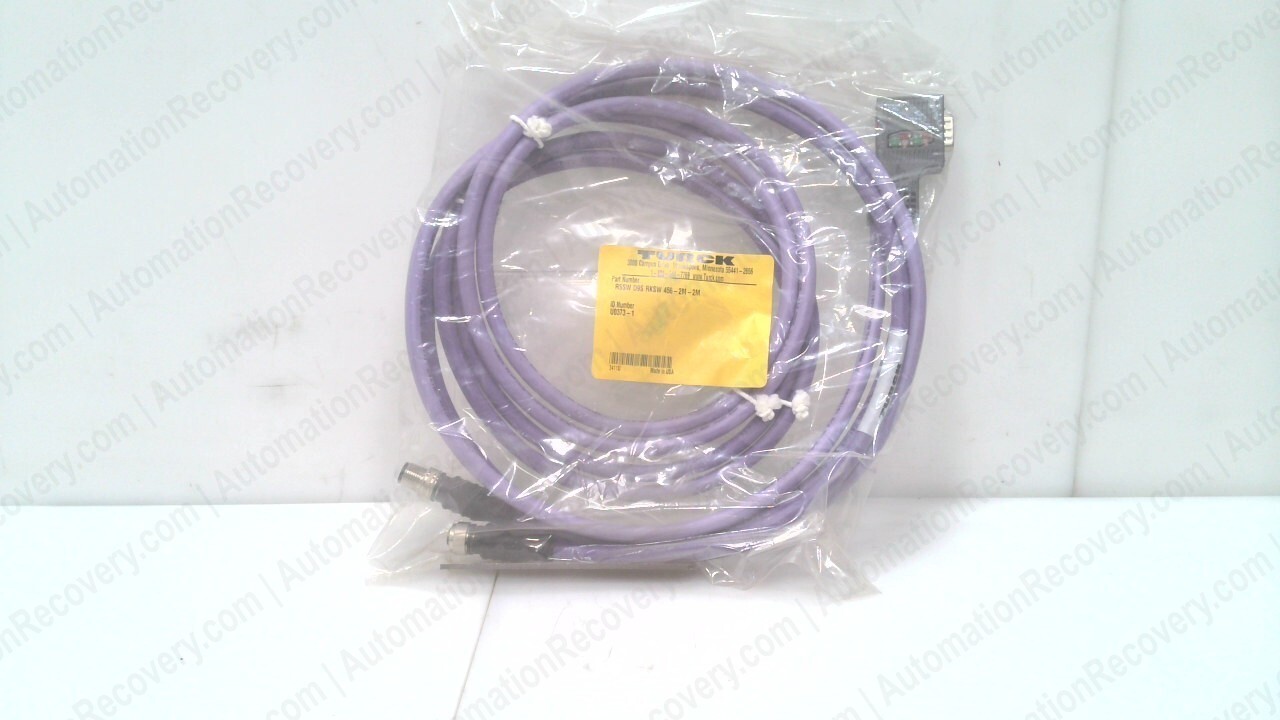 TURCK RSSW D9S RKSW 456-2M-2M, PROFIBUS-DP EUROFAST SPLITTER, U0373-1, N #124958