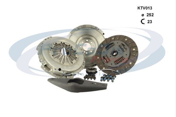 Kit d'embrayage Ford Transit 2.4 TDCi pour camion plate-forme et châssis RWD