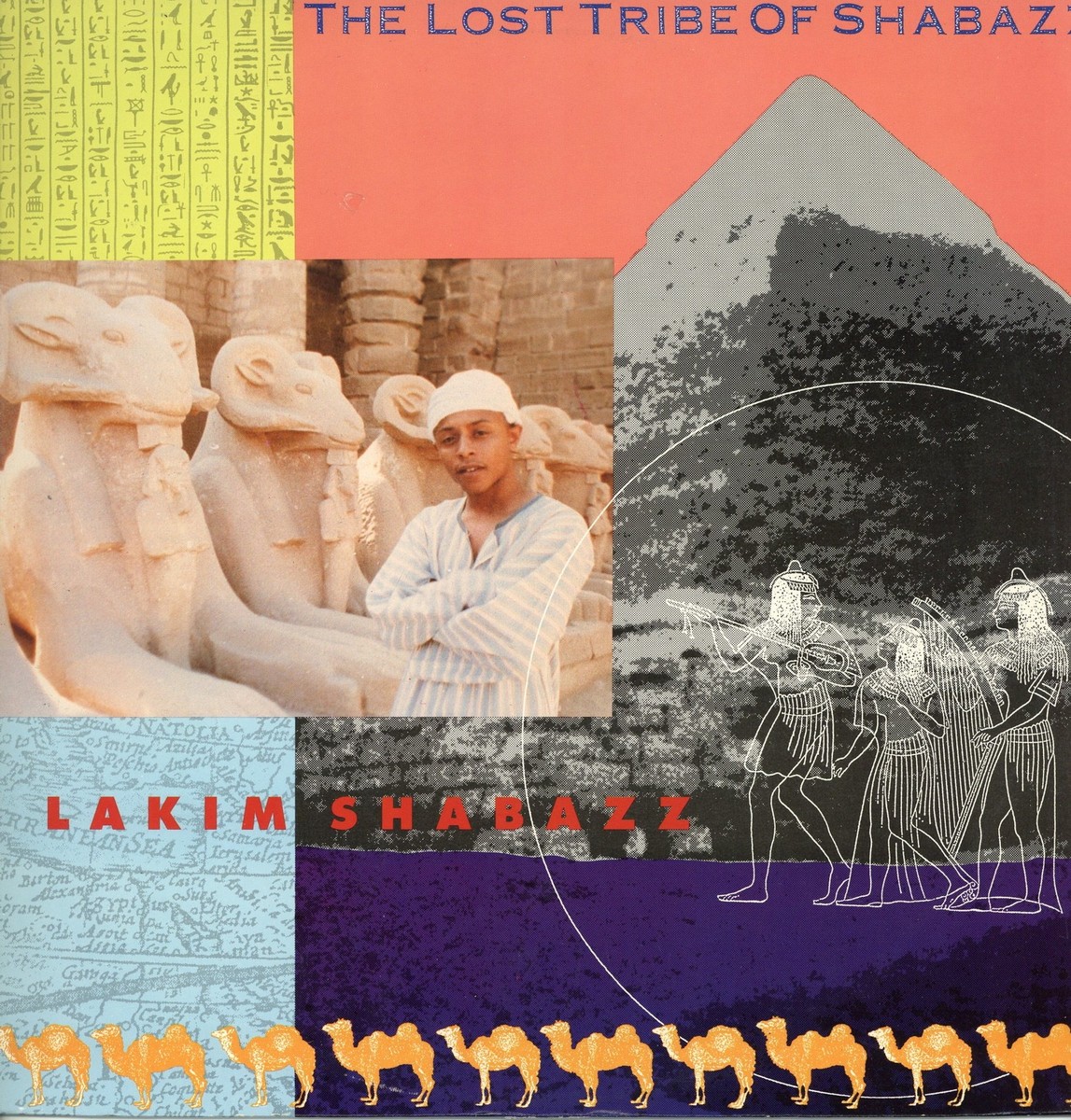 ●LAKIM SHABAZZ レア ミドル Lakim Shabazz - The Lost Tribe Of Shabazz '90 LP US ORG!NM