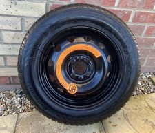 GENUINE FORD KA /Fiat500 14" STEEL WHEEL CONTINENTAL 165 65 14 TYRE 2009 -2016