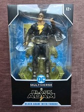 DC Multiverse Black Adam With Throne 2022 Figure McFarlane The Rock