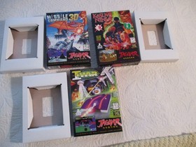ATARI JAGUAR 6 Boxes & Trays + 22 Trays ONLY - NO Games or Manuals - NEW - Read