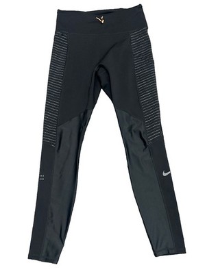 Nike Dri-fit Run Division Epic Luxe Black/Atomic Orange Womens M