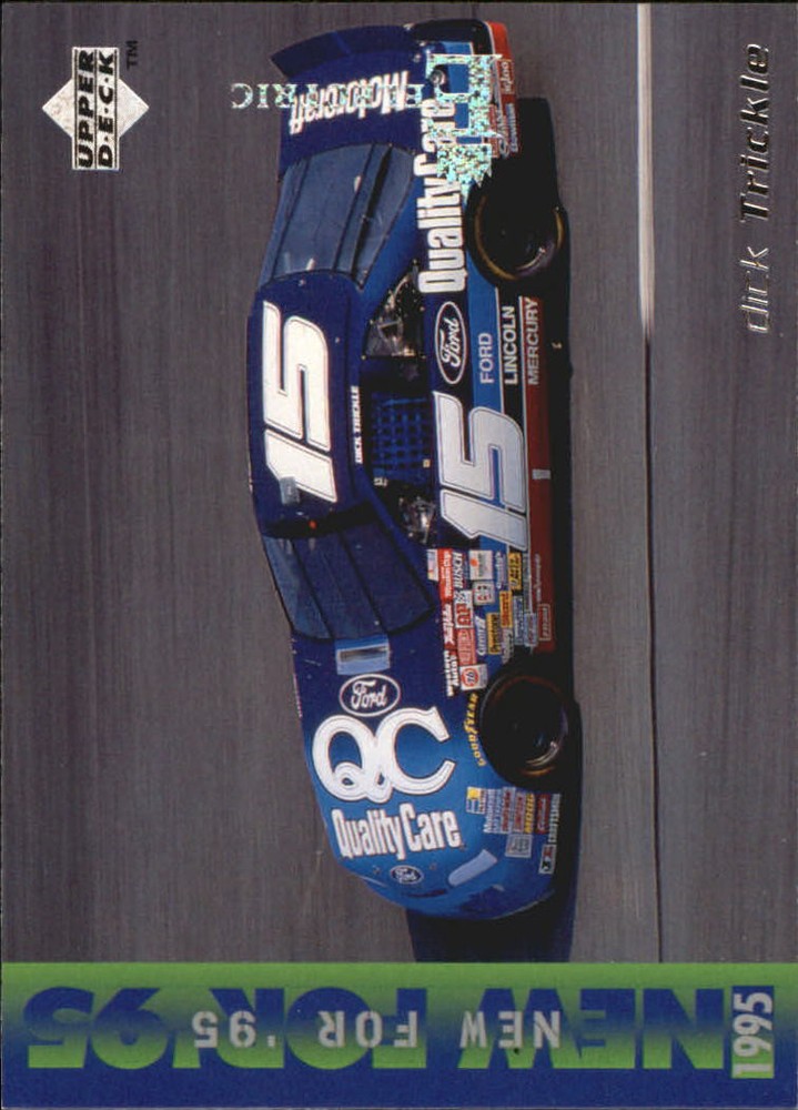 1995 Upper Deck Silver Signature/Electric Silver #276 Dick Trickle's Car