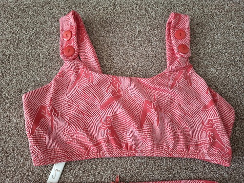 'NEW' Seea High Waisted Bikini Bottom & Top - Size X Large - Picture 2 of 7