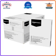 30% Recycled Basics Multipurpose Copy Paper 8.5x11, 20 lb 10 Reams (5000 Sheets)