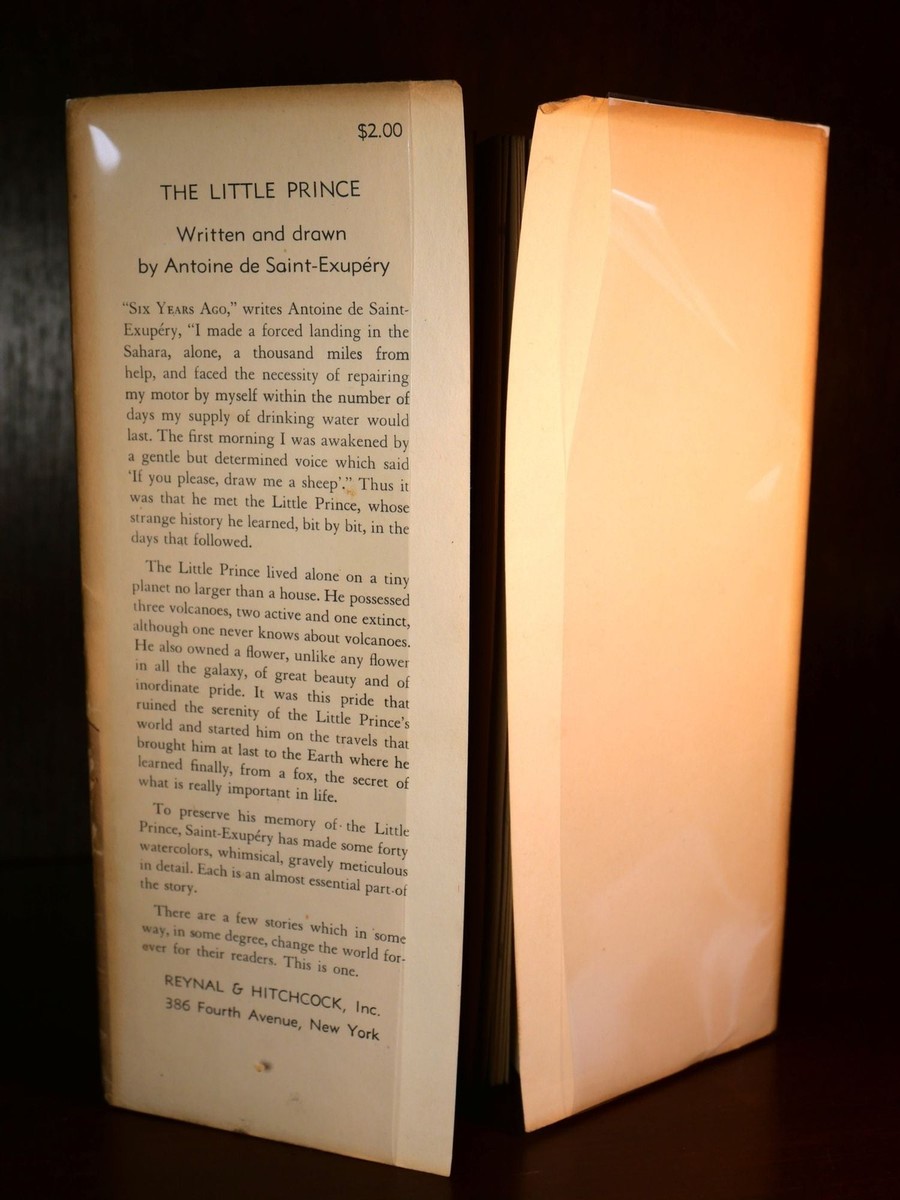 Antoine De Saint-Exupery / The Little Prince Le Petit Prince 1st