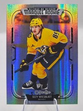 Ozzy Wiesblatt RC 2025-26 O-Pee-Chee #570 Marquee Rookie Rainbow Foil OPC /350