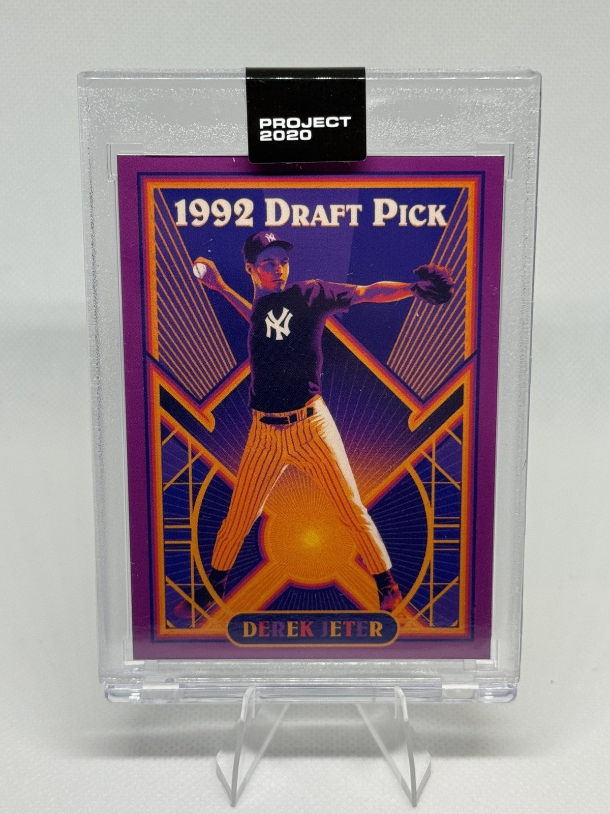 Derek Jeter 2020 Topps Project 2020 1993 Topps /9322 Matt Taylor #39 HOF