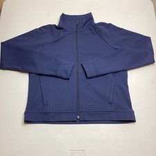 Public Rec Womens All Day Zip Up Track Jacket Size Small Athleisure Stretch