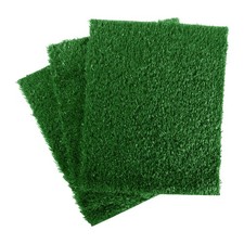 Pee Pads for Dogs 3 Sets 30x20in Replacement Turf Grass Mats for Potty Training