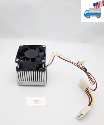 NEW Swiftech MCX370-0A  Intel Socket 370 /AMD A CPU Cooler,Dual Ball Bearing Fan