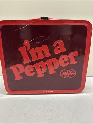 Metal Lunch Box I'm A Pepper 2010 (b) Dr. Pepper memorabilia | eBay