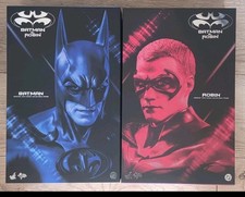 Hot Toys 1/6 Scale Batman and Robin MMS786+MMS787 Figures - UK seller!