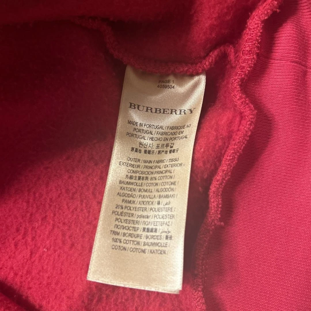 Burberry Felpa con Cappuccio Uomo Moda dal Giappone