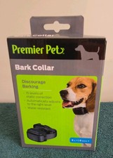 Premier Pet BARK COLLAR   AUTOMATIC BARK CONTROL   15 LEVELS   VIBRATION   DOG