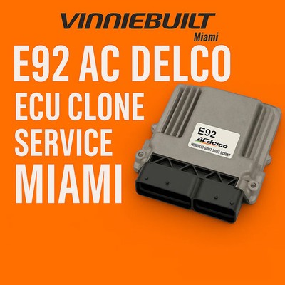 E92 AC Delco ECU Clone Service