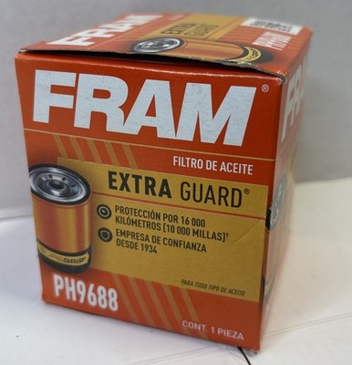Fram Oil Filter Extra Guard PH9688, 10K Mile