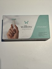 SEALED Willow Hands Free Breast Pump Flextubes: 2-Pack  Spare Use / Replacement