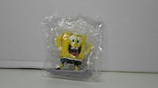SPONGEBOB SQUAREPANTS ON A SURFBOARD 2" FIGURE CAKE TOPPER NIP UNBRANDED