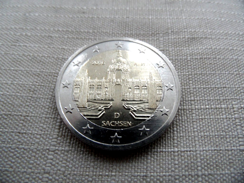 2 Euro Gedenkmünze Deutschland 2016 Sachsen Zwinger st - unz oder Zirkuliert vz - Bild 4 von 29