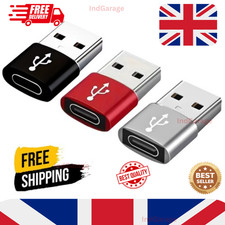 USB 3.1 Type C Adapter Female to USB A Male for iPhone Cable Converter Connector