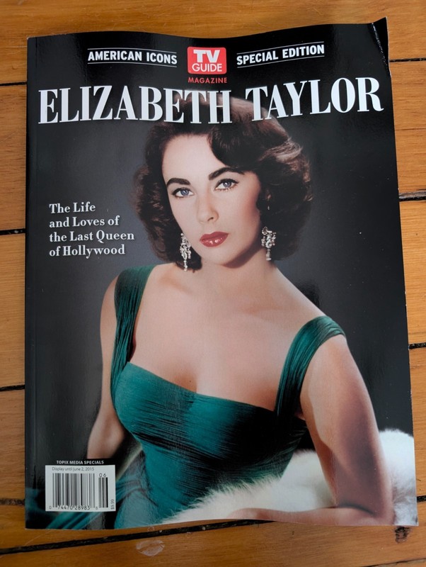Elizabeth Liz Taylor Life and Loves, TV Guide Special Tribute Magazine Collector