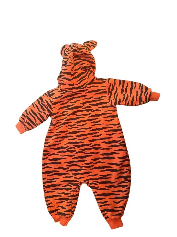 De colección Disney Tigger Estampado Completo Orejas Capucha Una Pieza Jersey Broches a Presiones 6-9 M Foto 2 de 4