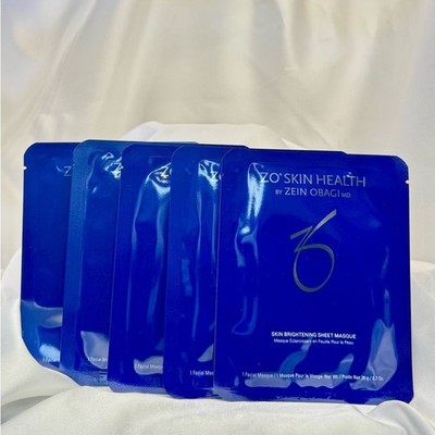 ZO Skin Health Skin Brightening Sheet Mask - Single Use - set of 5