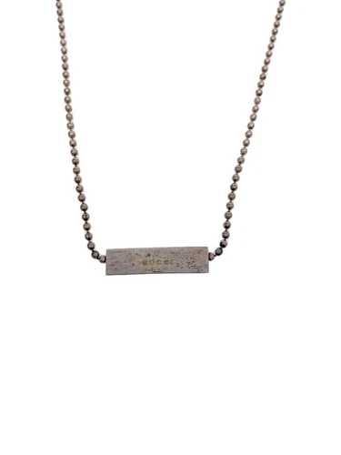 GUCCI SV925 collana girocollo piatto con top da donna