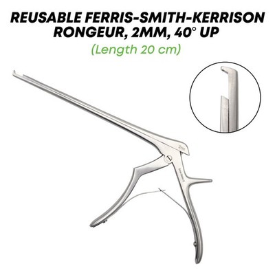 Ferris Smith Kerrison Rongeur 20 cm 2 mm 40° Up Orthopedic Surgical Instruments