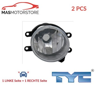 NEBELSCHEINWERFER PAAR SET TYC 19-12320-01-9 2PCS I NEU OE QUALITÄT