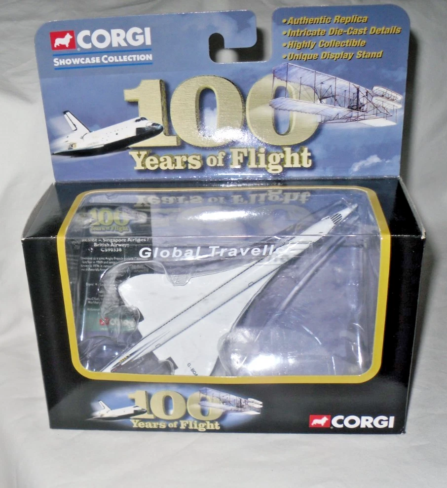 Corgi Concorde Diecast Aircraft & Spacecraft with Stand for sale