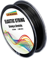 Elastic Bracelet String Cord Stretch Bead Cord for Jewelry Making 160ft 0.8mm